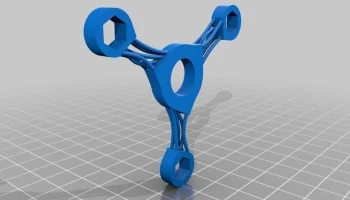 Сетка Fidget Spinner / веб-дизайн для двойной экструзии... 2