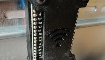 Корпус NodeMCU ESP8266 V3 DIN
