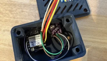 ESP32 LiDAR + датчик температуры и влажности (с поддержко.. 1