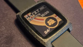 Простой чехол-бампер Pebble Time 2 (защелкивающийся)... Простой чехол-бампер Pebble Time 2 (защелкивающийся)...