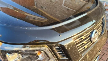 Опоры для дефлектора капота Nissan Navara NP300 (2015+) в... 5