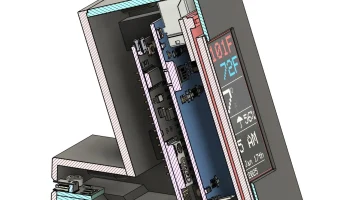 Дисплей погоды - ESP, Arduino, TFT 2,4 дюйма, домашний по.. 5