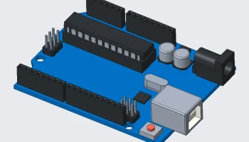 3D-модель Arduino UNO (STP)