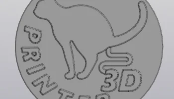 Брелок для ключей с 3D-принтером Cat......... 1