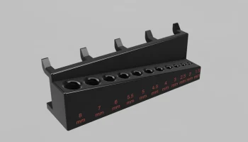 Метрический шестигранный ключник Pegboard | Многоцветная .. 1