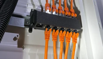 Панель Keystone на DIN-рейке