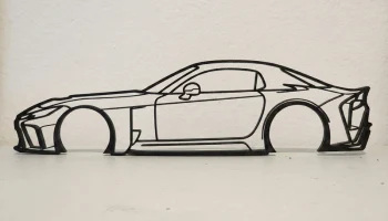 Настенное искусство Toyota GR GT 1