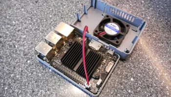 Чехол для Odroid C2 с вентилятором 3