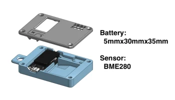 Чехлы Heltec Wifi LoRa 32 (v3/v4) с датчиком окружающей с.. 2