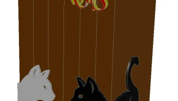 Подставки для книг "Кошки" /серия "Коты-воины"... 5