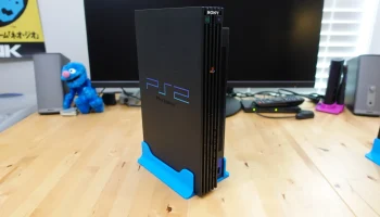 Толстая и тонкая вертикальные подставки для PlayStation 2 6