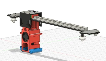 крепление Sapphire Pro K2 Plus Hotend (как у Dragonburene... крепление Sapphire Pro K2 Plus Hotend (как у Dragonburene...