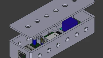 Корпус реле Olimex ESP32 POE 1