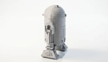 Коллекционная 3D-печать дроида R2-D2 из "Звездных войн"..... 4
