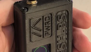 Мобильный узел Meshtastic Heltec T114 и 18650 3