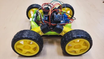 Автомобильное шасси Arduino 4WD 1
