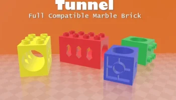 Туннель - совместимый с Lego Duplo / Hubelino......