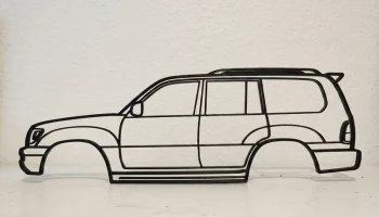 Lexus LX470 Настенное искусство 1