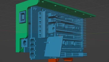 Крепление на DIN-рейку для Arduino Mega + RAMPS Remix с к.. 4