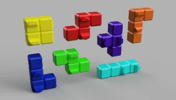 Блоки тетрис для корпуса Qube для ПК...... 1