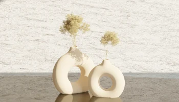 Керамическая ваза - H&M Home (Украшение)