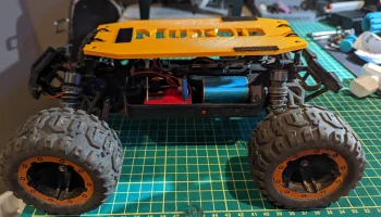 VW Beetle BAJA BUG - адаптер 1/16 RC (HBX 16889) 3