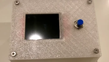 Esp32 и экран DIY Box с кнопкой / Caja con boton y pantal..