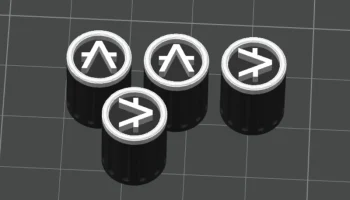 Колпачки клапанов Aleph Zero для автомобиля или велосипед... 2