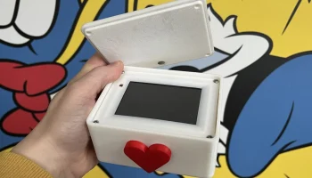 Коробка отображения изображений с Hart........