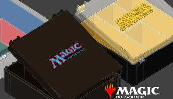 Прочный ящик для хранения Magic: The Gathering, вставки и..