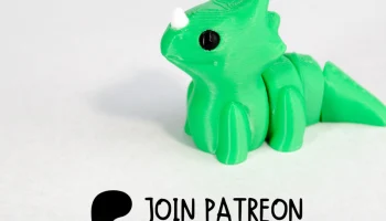 TINY TRICERATOPS - BABY DRAGON FLEX 3
