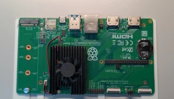 Вычислительный модуль Raspberry Pi 5 Плата ввода-вывода М... 3