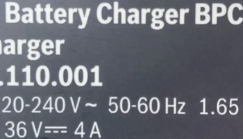 Держатель зарядного устройства Bosch eBike BPC3400 4A... 2
