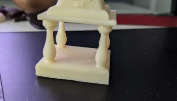 3D-печатный Рам Мандир с силуэтом Лорда Рама... 1