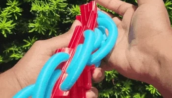 Спиральное сенсорное кольцо - Twisty Fidget.........