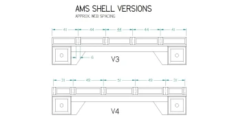 Стенд Bambu Labs AMS 2-х ярусный 5