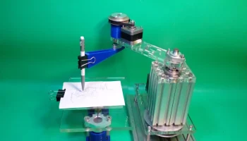 DIY Scara Самодельный робот-манипулятор Роботизированный ..