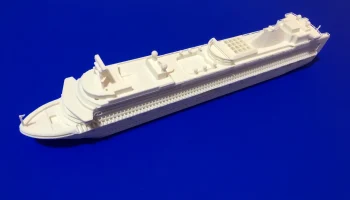 Круизный лайнер P&O Ventura 1:1000, опоры не нужны