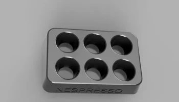 /Ом/ - ДЕРЖАТЕЛЬ КРЫШЕК NESPRESSO (ГОРИЗОНТАЛЬНЫЙ) [ДИЗАЙ... 1