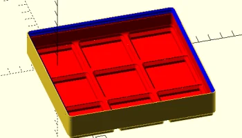 Модель Gridfinity OpenSCAD 2