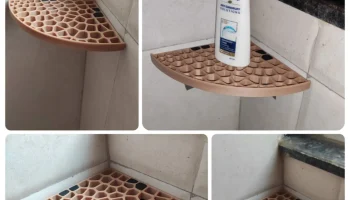 Угловая полка для ванной комнаты Voronoi.......... Угловая полка для ванной комнаты Voronoi..........