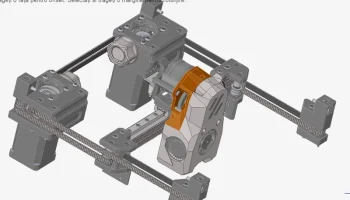 Экструдер Voron Mini Stealth Burner V0.2 с открытой перед... 3