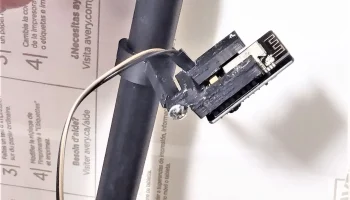 Зажим ESP32 CAM на креплении 1