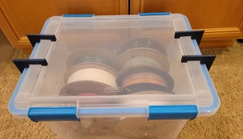 Зажимы для сушилки накаливания DIY Sterilite bin........