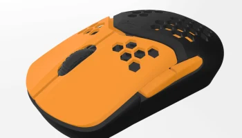 Перфорированные корпуса и кнопки - HyperX Pulsefire Saga....