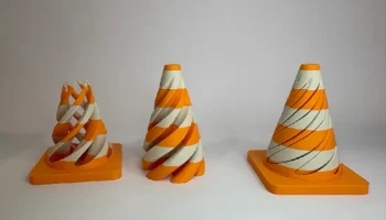 Дорожный конус - игрушка-фидж