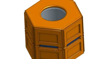 Прочная муфта из ПТФЭ PC4-M10 1
