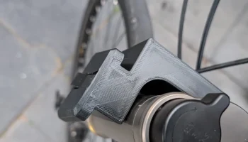 Складной велосипед Helix на переднем багажнике Brompton... 3