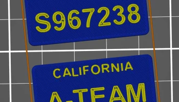 Обновление номерных знаков max Team (S967238 и A-Team) для 3 3