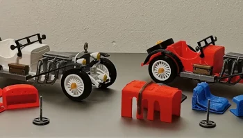 Mercedes SSK 1929 года выпуска масштаб 1:24 Дизайнер Эд ван  3